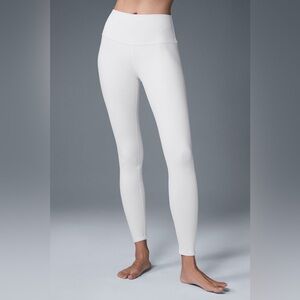 Alo Yoga Airbrush High Waist Leggings White Size S NWT